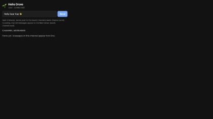 Hello Grove screenshot 1